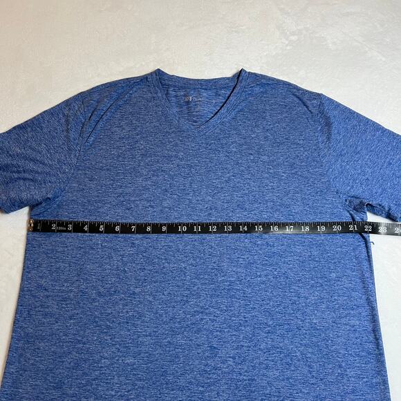7 Diamonds Men's Core™ V-Neck Tee Size Large Athleisure Performance Stretch - Picture 5 of 6